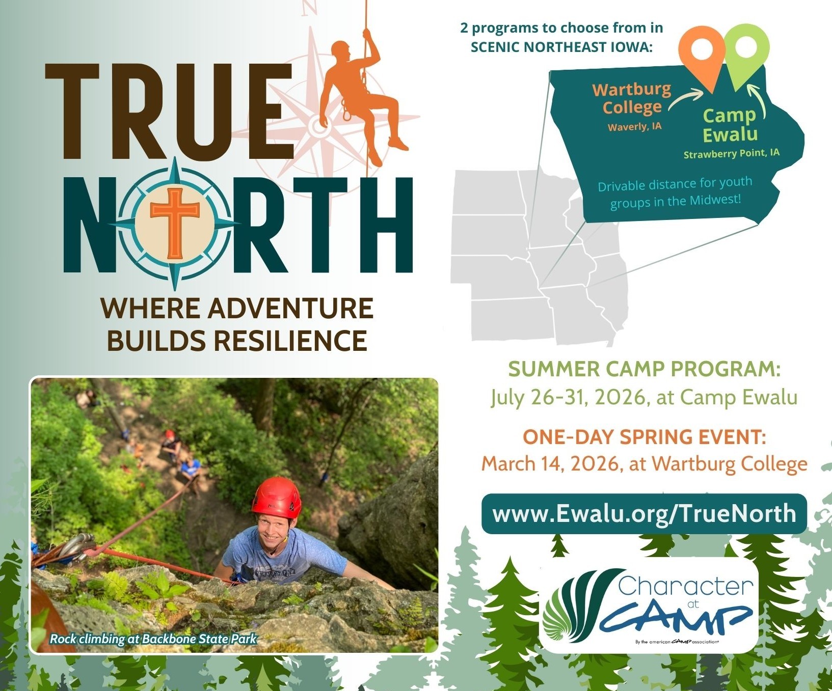 True Program True North - High School Adventure Program - Camp Ewalu
