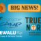 Big news for Ewalu: True North logo and Character at Camp logo